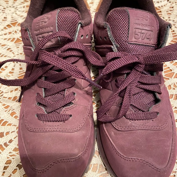 purple and gold new balance